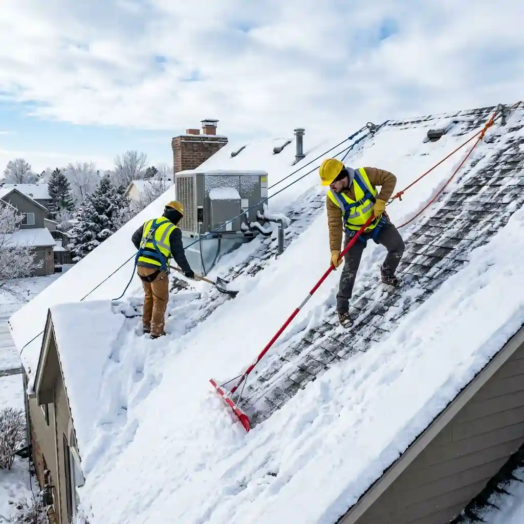 Rooftop Snow Removal